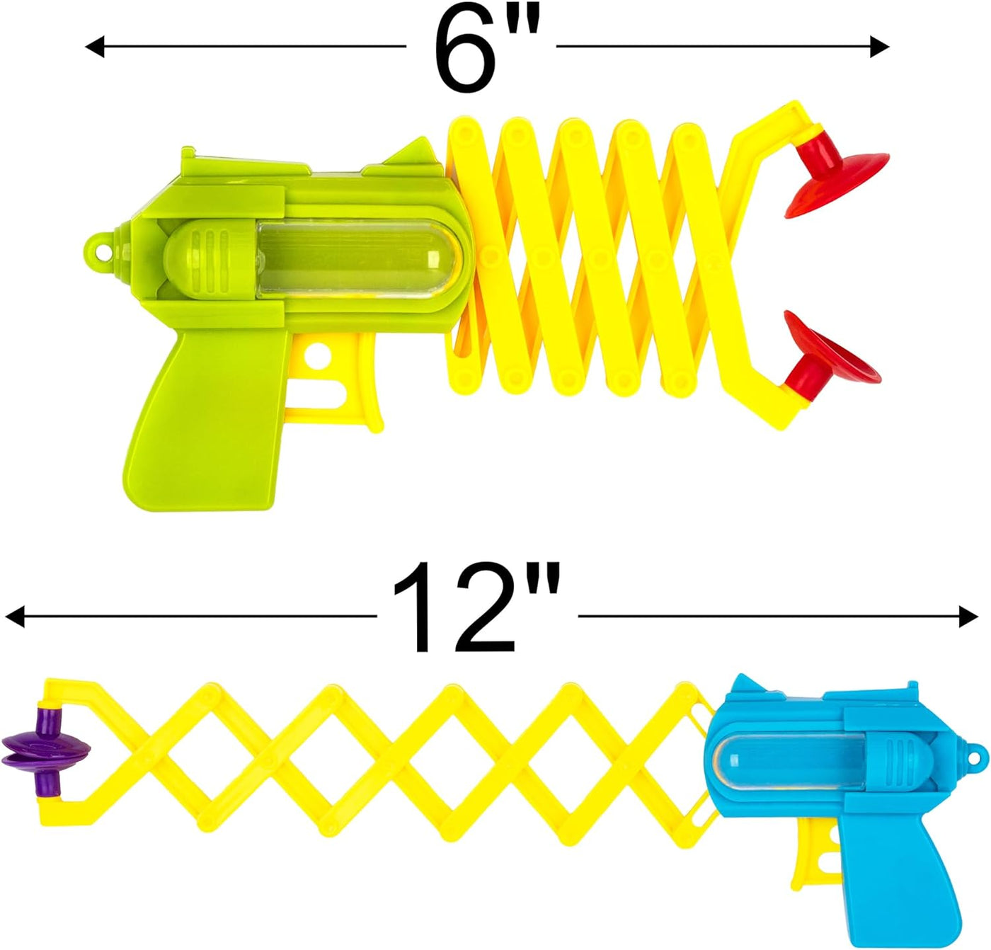 ArtCreativity Extendable Arm Grabber Toys, Set of 2, Toy Reacher for Kids in Vibrant Colors, Picker Up Grabber for Boys and Girls, Improve Motor Skills with These Robot Arm Toys