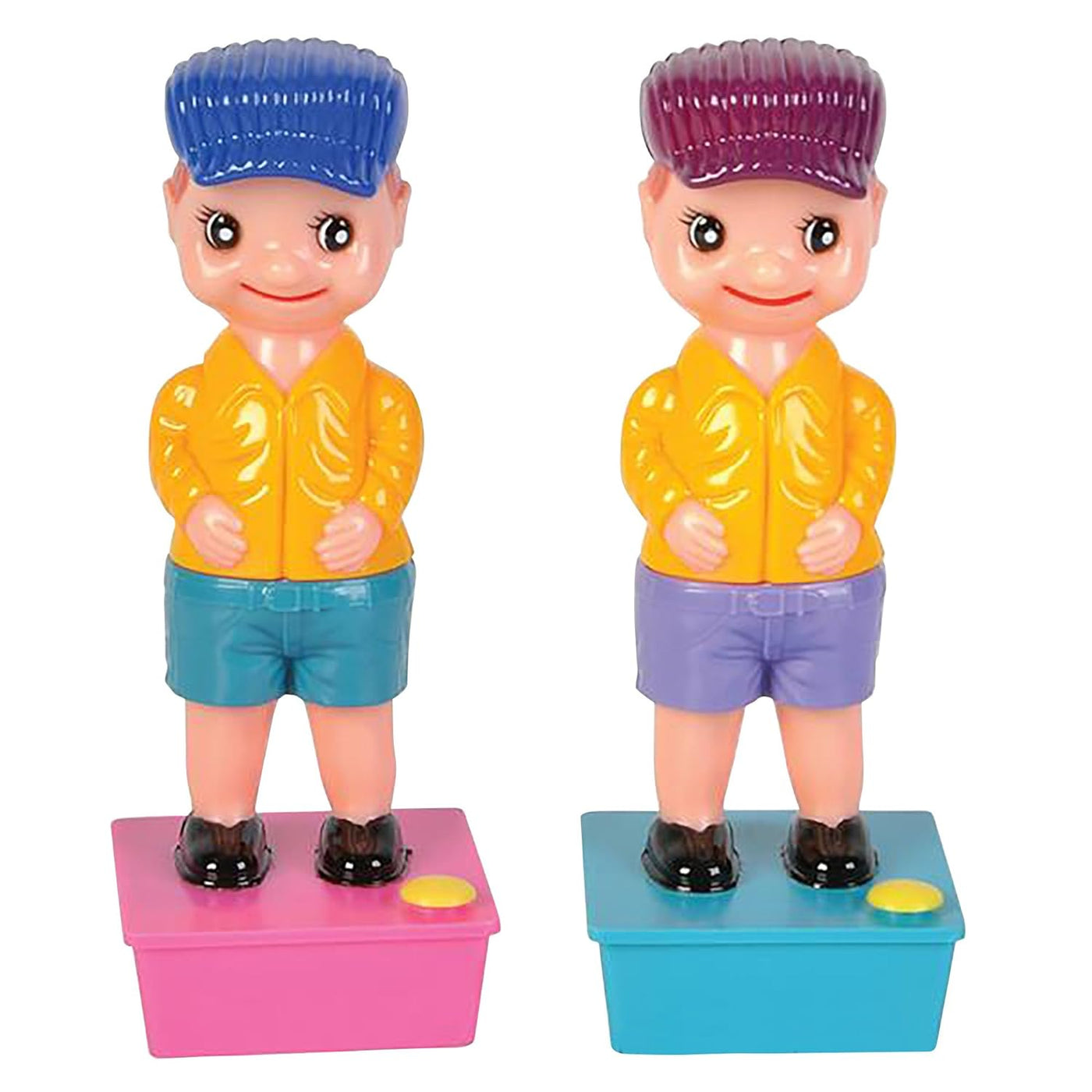 ArtCreativity Squirt Wee Boy Set Pack of 2-7.5 inch Boy Squirter Toys - Leak-Free Water Base - Classic Funny Novelty Gag Gift for Men, Women, Kids - Multicolor