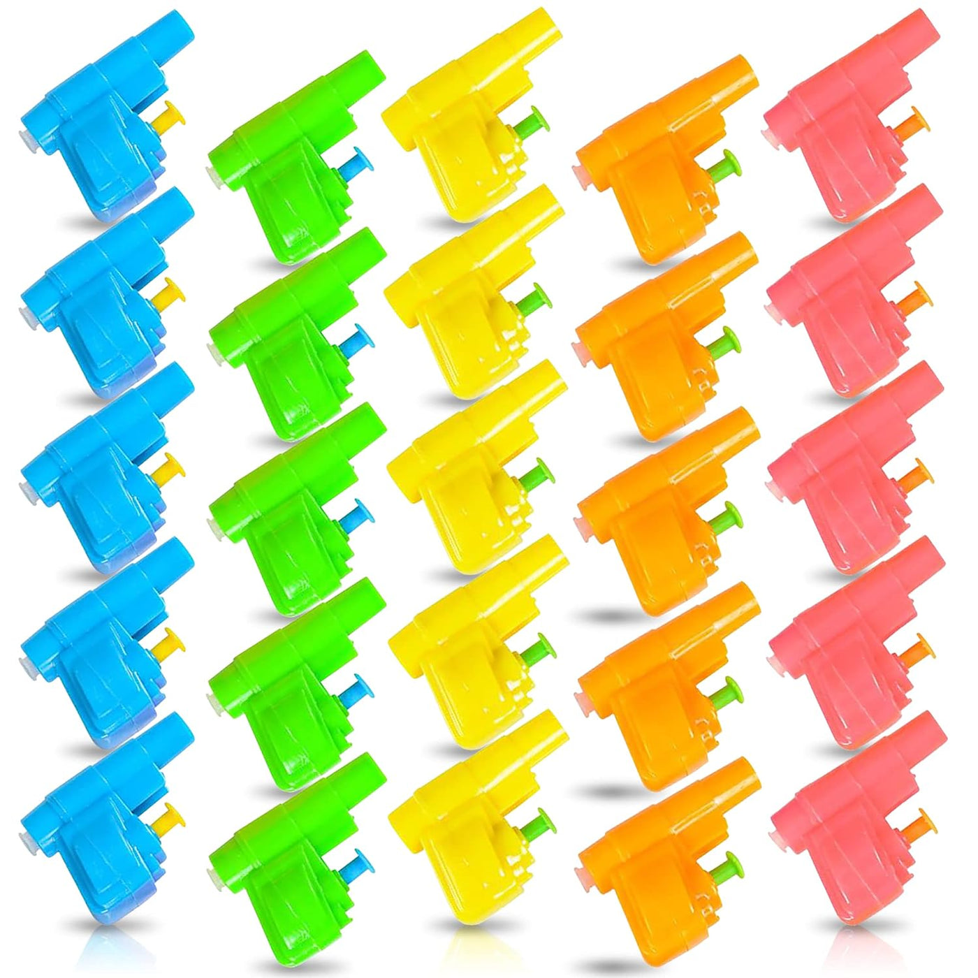 ArtCreativity Colorful Mini Water Guns (Pack of 24) Fun Assorted Neon Colors - Great Beach and Pool Toys for Kids, Squirt Guns Party Favors for Boys and Girls