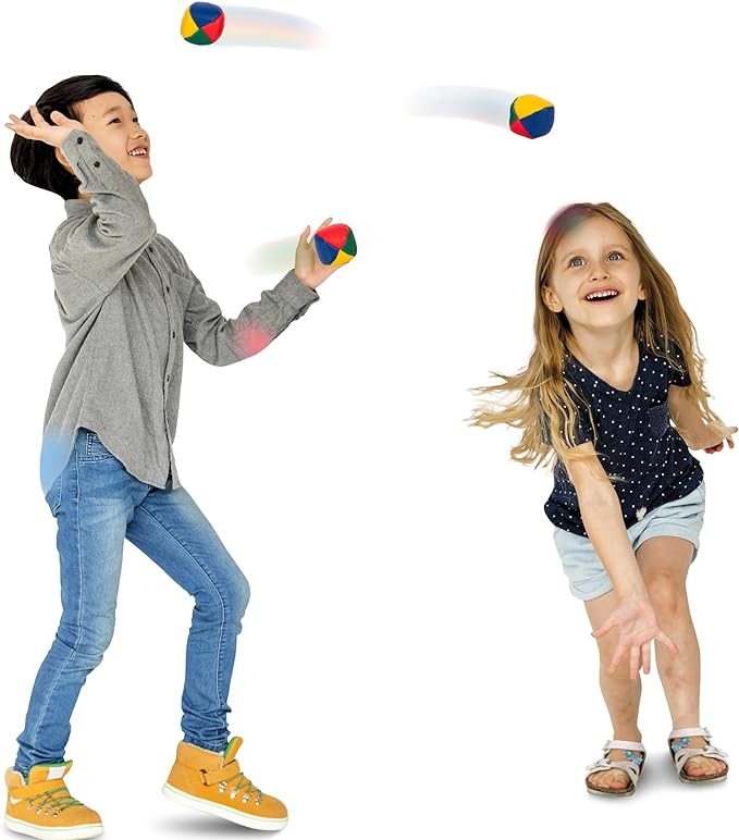 ArtCreativity Juggling Balls for Beginners and Professionals (Set of 3) Learning Toy, Juggling Balls Set, Learn to Juggle Balls, Easter Basket Stuffers, Best Gift for Kids and Adults