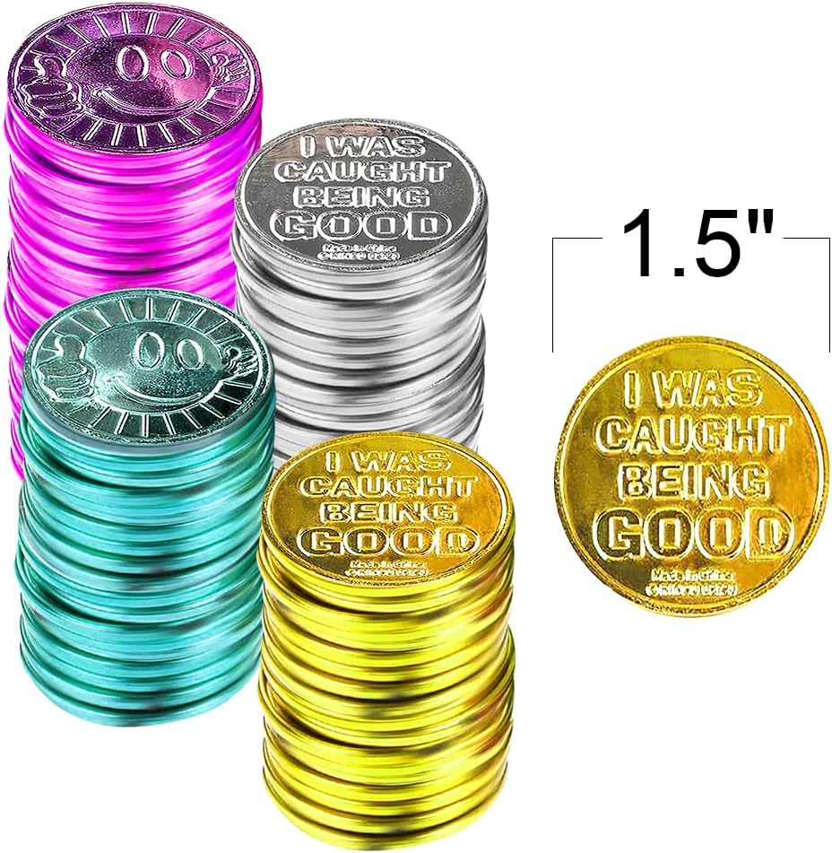 Colorful Coin Collection - Pack of 144