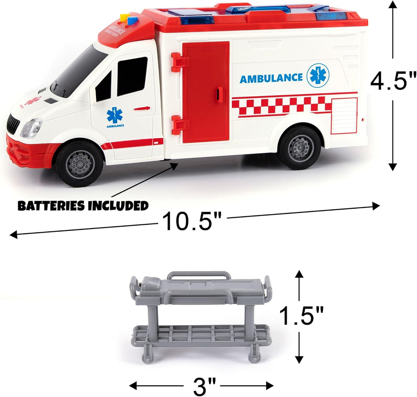 Ambulance Toy Truck for Kids