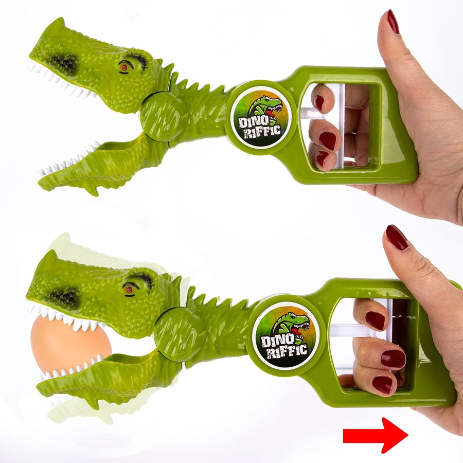 ArtCreativity Dinosaur Grabber Toy for Kids - 5-Piece Kids Grabber Set - Includes 1 Toy Dinosaur Grabber and 4 Small Dinosaur Figurines to Grab - Cool Dinosaur Toys for Boys and Girls Ages 3 and Up