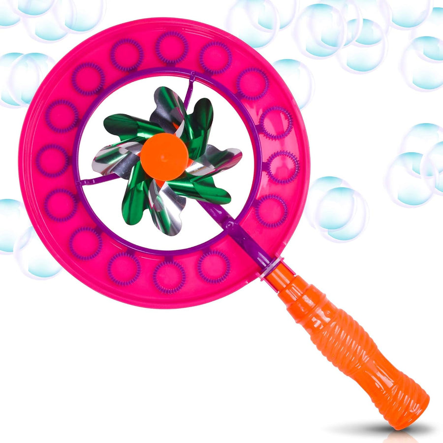 Windmill Bubble Wand, 15.5 Inch with Solution in Handle