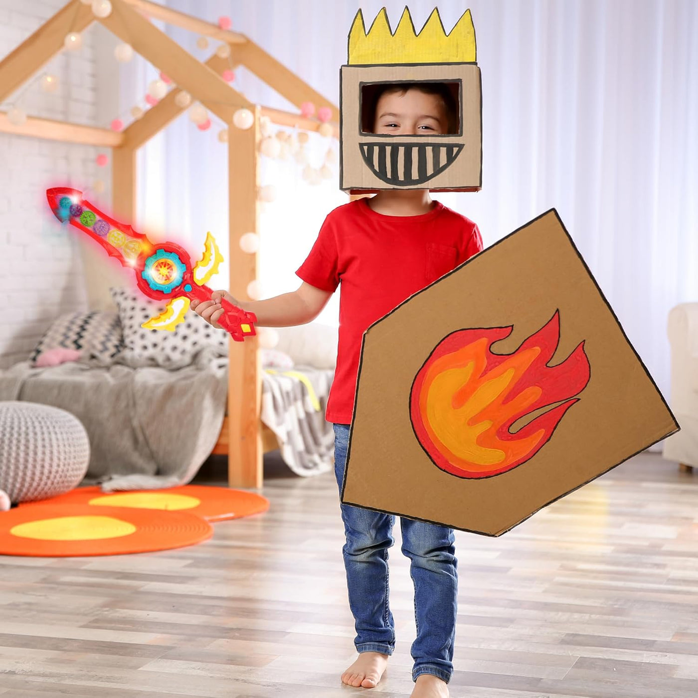 Light Up Sword Toy for Kids