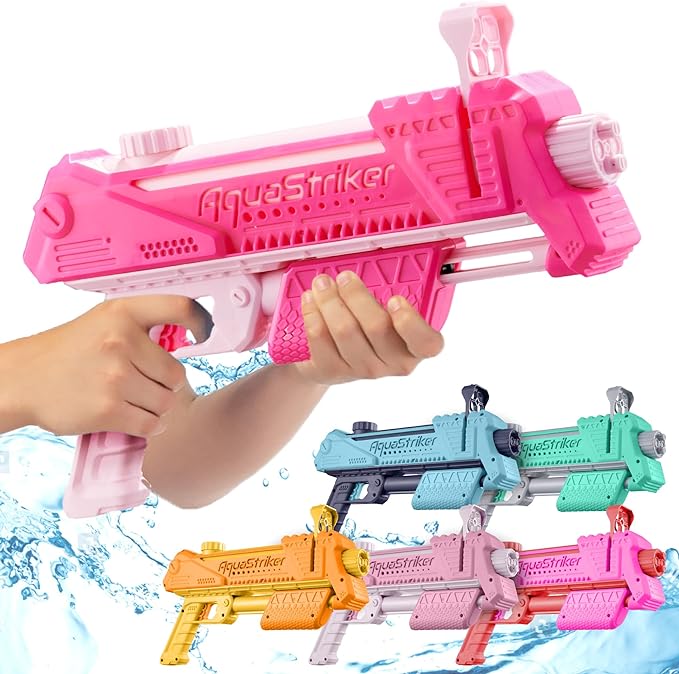 Pink AquaStriker Water Gun