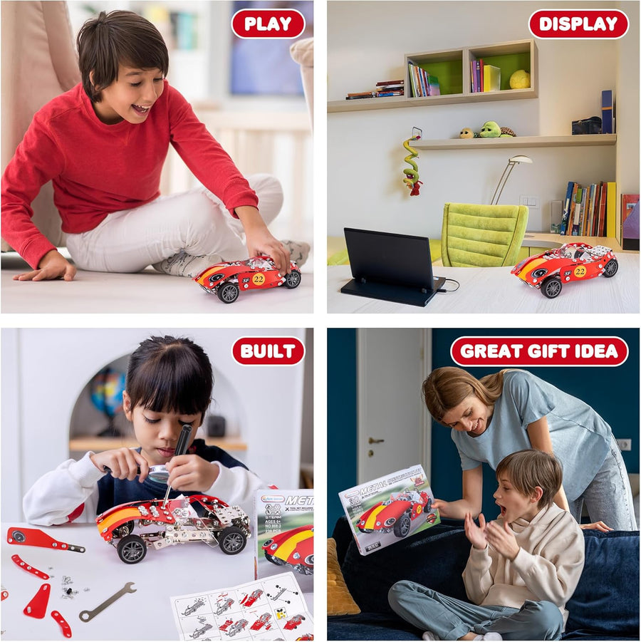 Metal Model Car Building Kit