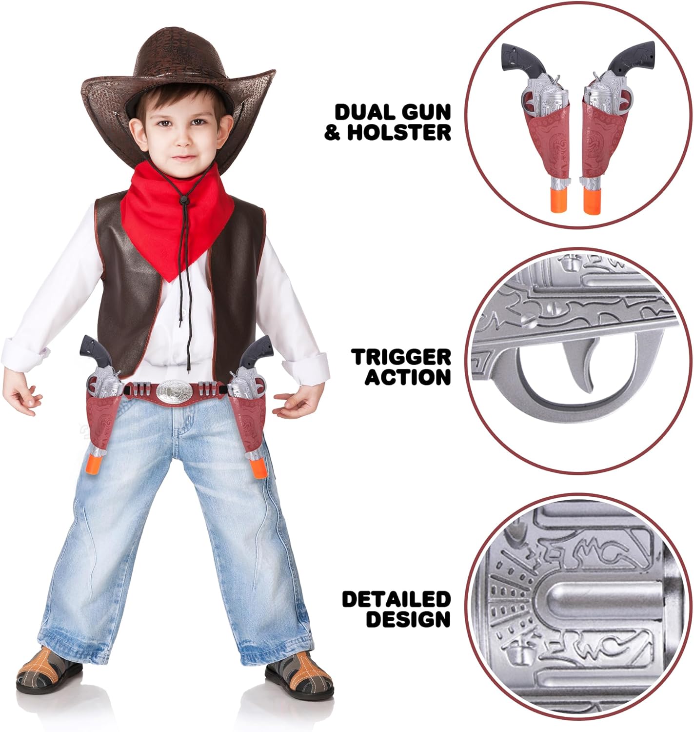 Cowboy Gun Belt and Holster