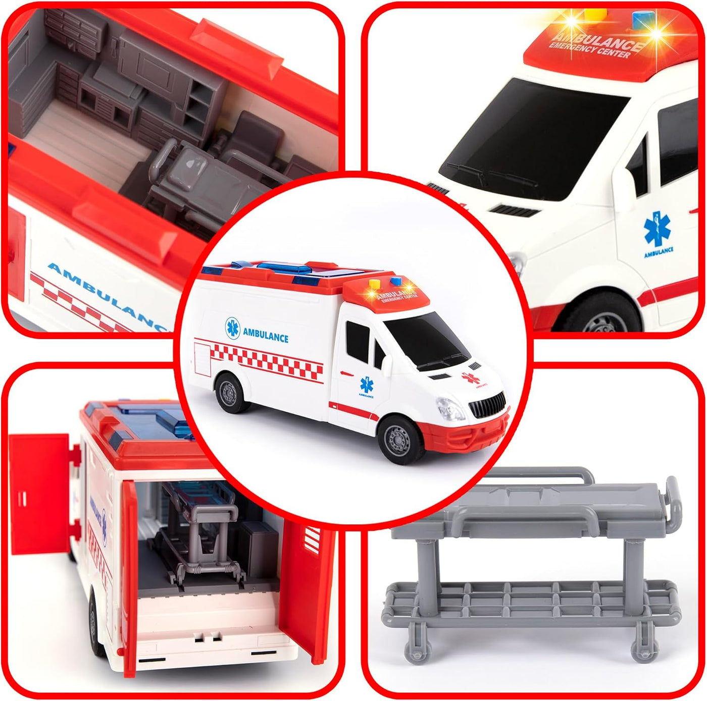 Ambulance Toy Truck for Kids