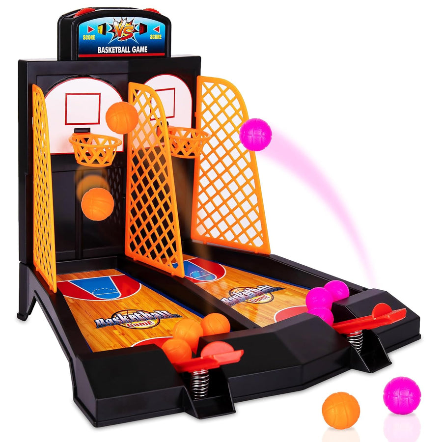 ArtCreativity Mini Basketball Game, Basketball Toys, Tabletop Basketball Games for Kids and Adults, Desk Games for Office, Best Basketball Gifts Idea for Boys, Girls, and Adults