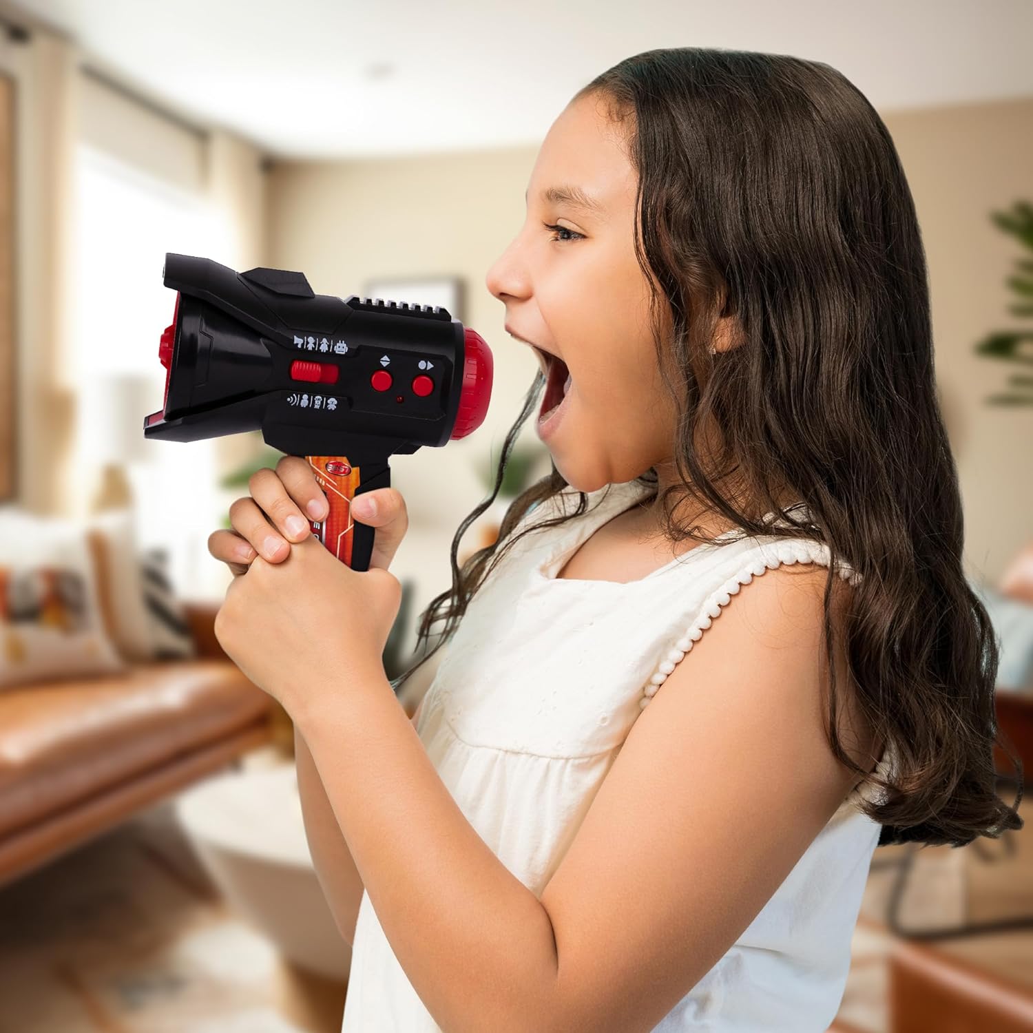 ArtCreativity 3 in 1 Voice Changer for Kids - Megaphone, Recorder, and Voice Changer Device - Toy Megaphone Speaker with 8 Different Voices and Batteries - Voice Changer Megaphone for Pranks