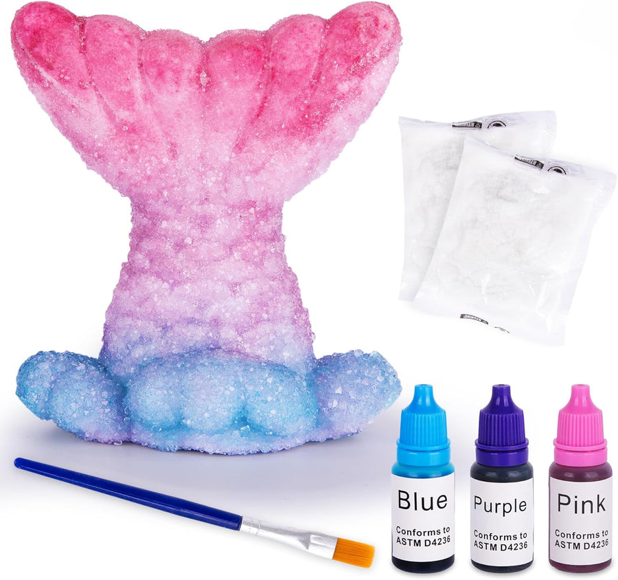 Mermaid Tail Crystal Growing Kit