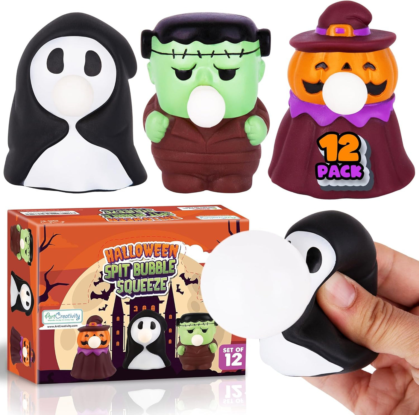 Halloween Spit Bubble 12 Pack