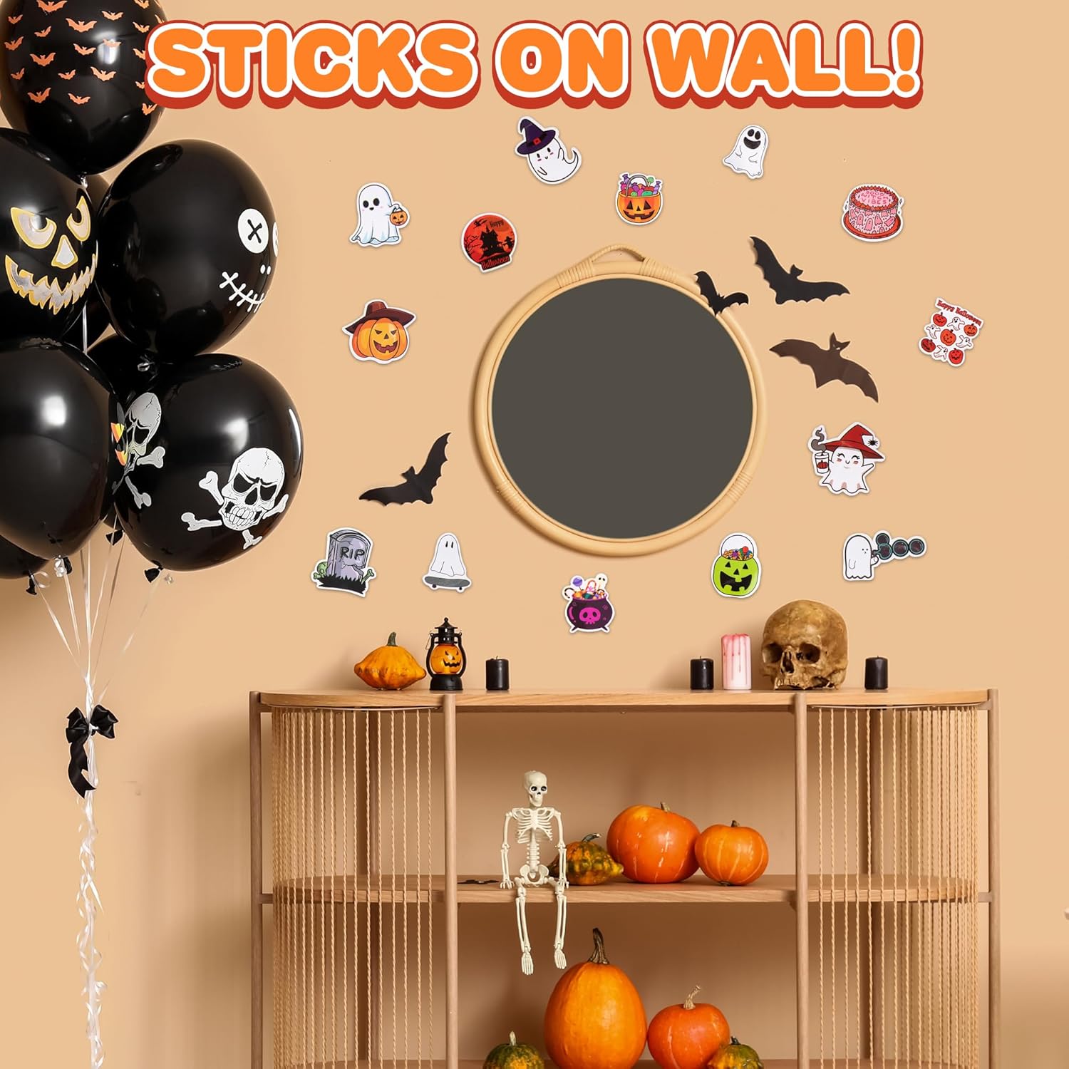 Halloween Stickers 100 Pack