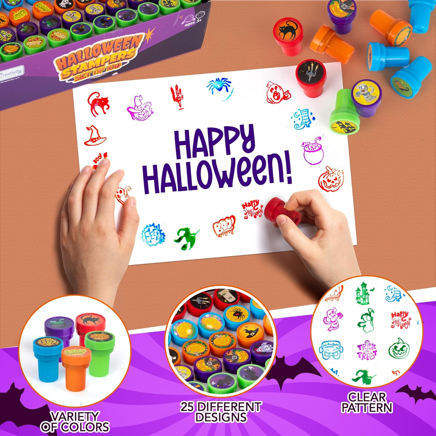 Halloween Stampers 100 Pack