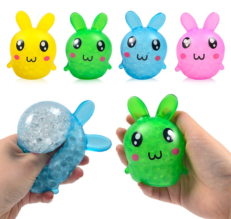 Bunny Squeeze Toy 8 pack