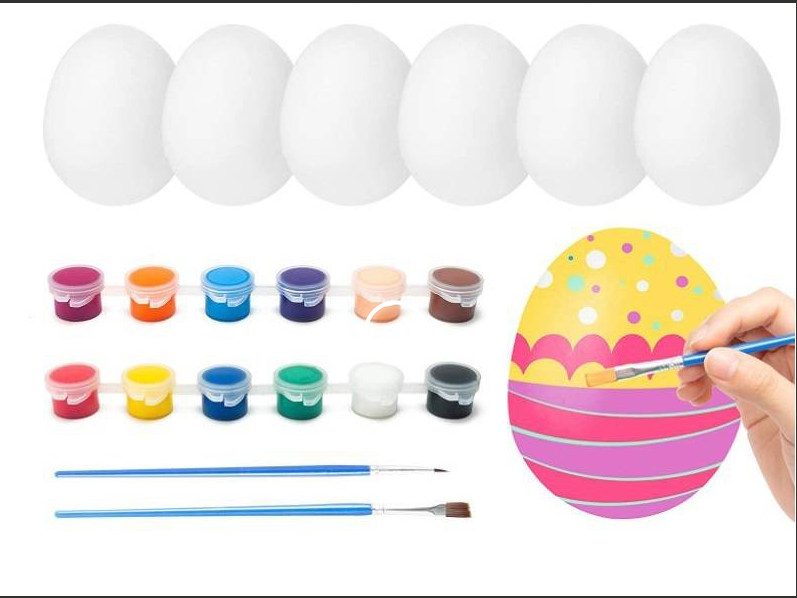 Easter Squishy Egg Painting - 6 pk