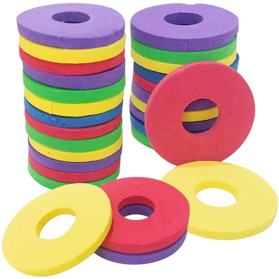 ArtCreativity Foam Disc Refill, Set of 48, Refill Pack for Disc Launcher Gun Set, Assortment of Colors, Quality Foam, Outdoor Games and Activities for Summer, Backyard, and Picnic Fun