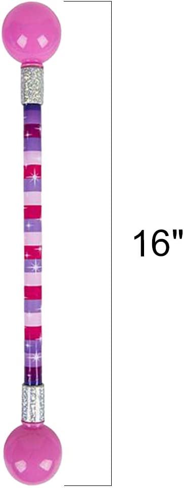 ArtCreativity Plastic 16” Inch Twirl Batons Set of 4 in Assorted Color Blue, Pink & Purple for Kids Age 3+, Great Gift for Birthday & Holiday, Party Favor, Marching Bands Sport Games and Parades