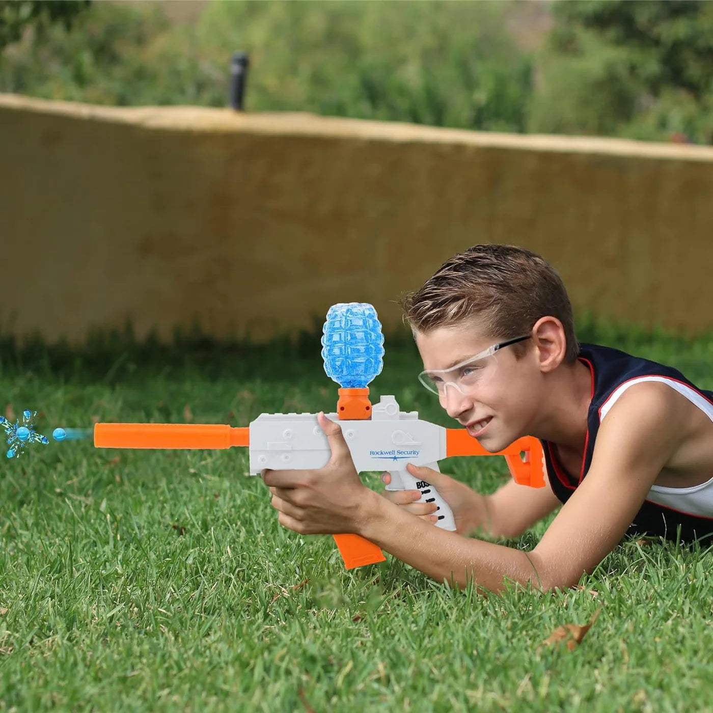 Electric Gel Ball Blaster Gun - Water Gel Blaster Gun with Water Beads, Automatic Gellyball Gun for Outdoor Summer Activities for Boys and Girls