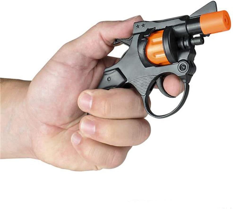 ArtCreativity Shot Cap Revolver Toy Gun for Kids, Set of 2, Cool Shooter Toys for Boys and Girls, Kid-Safe Revolver Toy Pistol for Active Fun, Great Christmas or Birthday Gift for Children