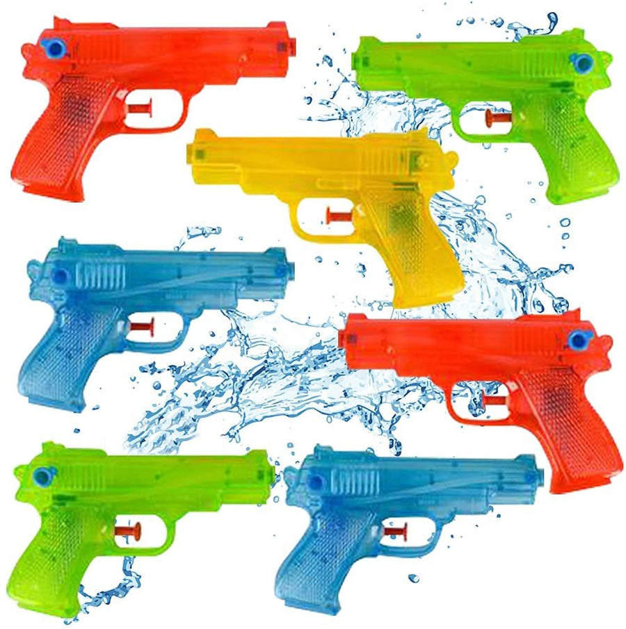 ArtCreativity Water Squirters for Kids, Set of 12, 5.5 Inch Blaster Toys for Swimming Pool, Beach, and Outdoor Summer Fun, Cool Birthday Party Favors for Boys and Girls