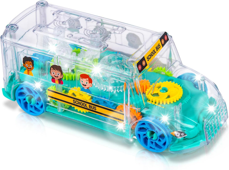 Light Up Gear School Bus